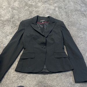 Express striped blazer